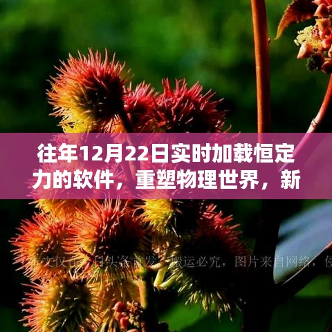 實(shí)時(shí)加載恒定力軟件重塑物理世界，引領(lǐng)科技革新風(fēng)潮的新領(lǐng)軍者