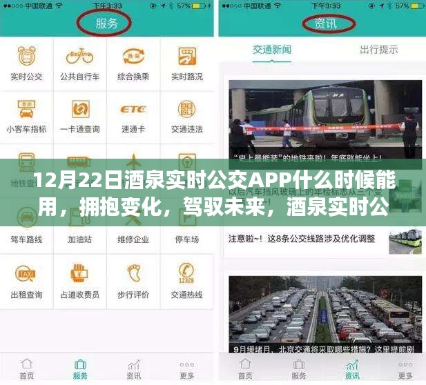 擁抱變化，駕馭未來，酒泉實時公交APP的期待與自我成長啟示——啟用時間解析