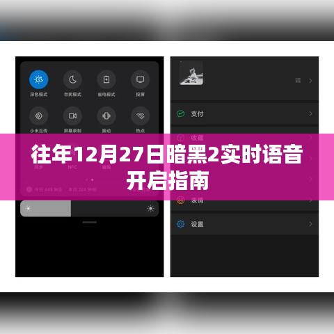 暗黑2實時語音開啟指南，往年12月27日操作指南