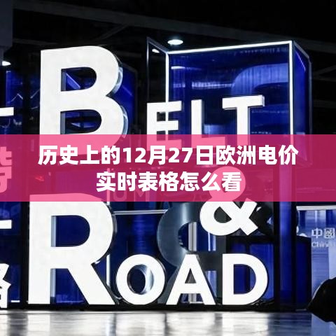 歐洲電價實時表格解讀指南，如何查看歷史數(shù)據