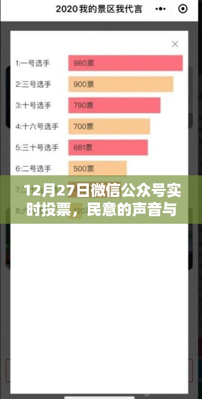 微信公眾號實(shí)時(shí)投票揭示民意與平臺(tái)力量