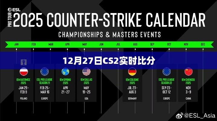 CS2實時比分更新，12月27日賽況速遞