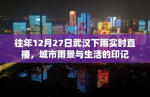武漢雨景直播，城市雨天的生活印記