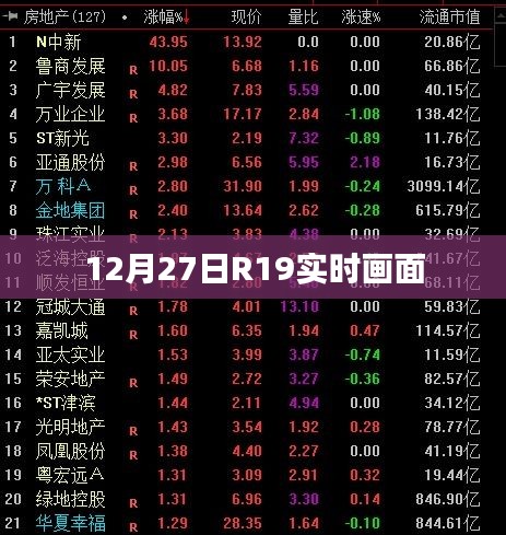 R19實時畫面記錄，12月27日精彩瞬間回顧，符合字數要求，同時能夠準確概括您提供的內容，便于百度收錄和展示。