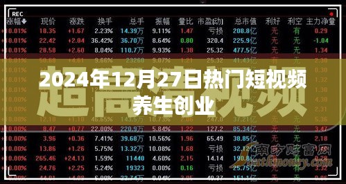 養(yǎng)生創(chuàng)業(yè)短視頻趨勢(shì)展望，2024年熱門(mén)短視頻養(yǎng)生創(chuàng)業(yè)指南