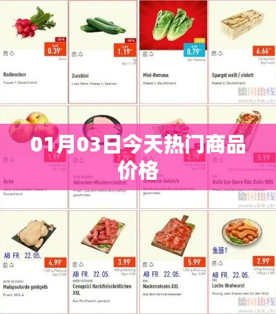 今日熱門(mén)商品最新價(jià)格匯總