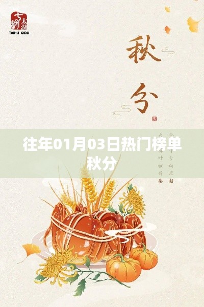 秋分時節(jié)熱門榜單回顧，歷年一月三日盛事概覽