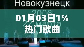 熱門歌曲榜單更新，新年第一波流行旋律（01月03日）