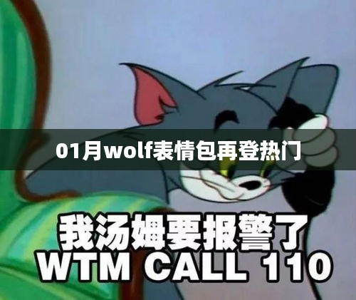 January熱門表情包，wolf表情再登榜首