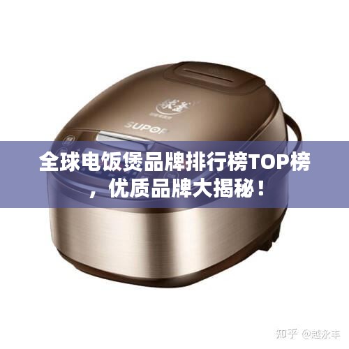 全球電飯煲品牌排行榜TOP榜，優(yōu)質(zhì)品牌大揭秘！