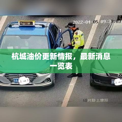 杭城油價(jià)更新情報(bào)，最新消息一覽表