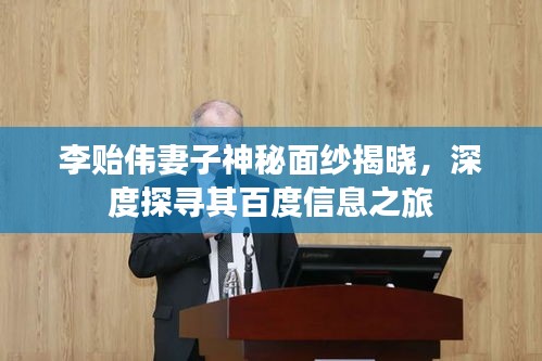李貽偉妻子神秘面紗揭曉，深度探尋其百度信息之旅
