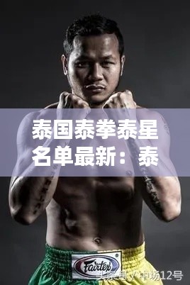 泰國泰拳泰星名單最新：泰國著名泰拳王 