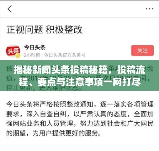 揭秘新聞頭條投稿秘籍，投稿流程、要點與注意事項一網(wǎng)打盡