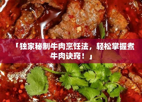 「獨家秘制牛肉烹飪法，輕松掌握煮牛肉訣竅！」