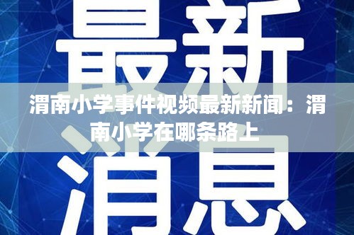 渭南小學事件視頻最新新聞：渭南小學在哪條路上 