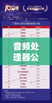 音頻處理器公司排行榜揭曉，權(quán)威榜單，不容錯過！