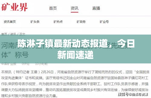 陳淋子鎮(zhèn)最新動(dòng)態(tài)報(bào)道，今日新聞速遞