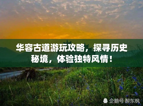 華容古道游玩攻略，探尋歷史秘境，體驗獨特風情！