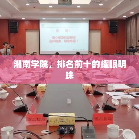 湘南學院，排名前十的耀眼明珠