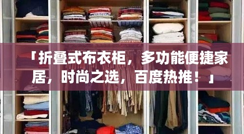 「折疊式布衣柜，多功能便捷家居，時尚之選，百度熱推！」
