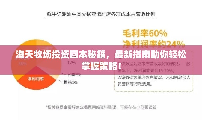 海天牧場投資回本秘籍，最新指南助你輕松掌握策略！