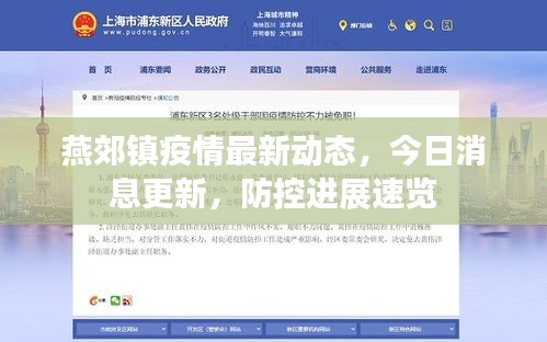 燕郊鎮(zhèn)疫情最新動態(tài)，今日消息更新，防控進展速覽
