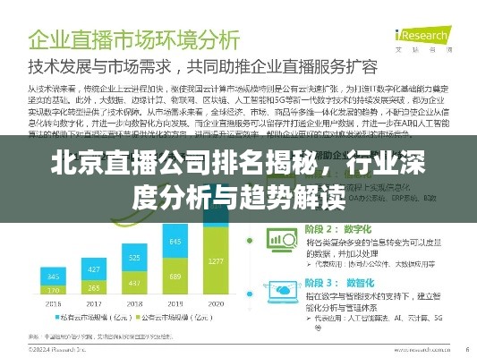 北京直播公司排名揭秘，行業(yè)深度分析與趨勢(shì)解讀