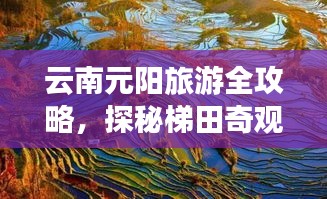 云南元陽旅游全攻略，探秘梯田奇觀，盡享多彩之旅！