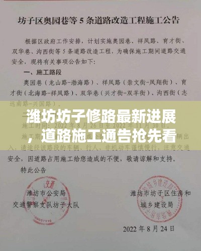 濰坊坊子修路最新進(jìn)展，道路施工通告搶先看