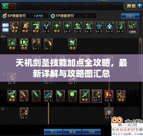 天機(jī)劍圣技能加點(diǎn)全攻略，最新詳解與攻略圖匯總