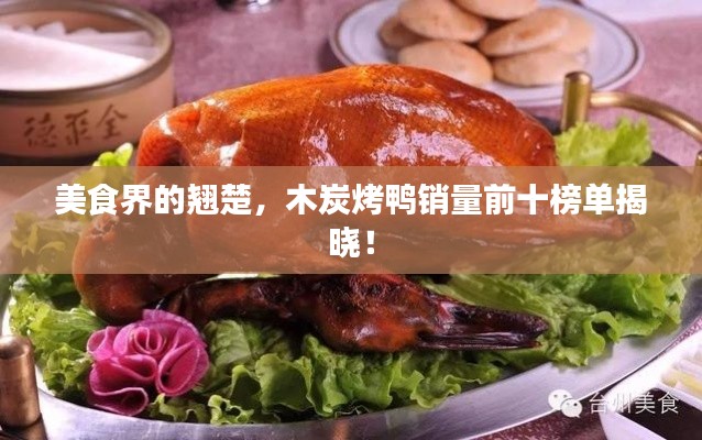 美食界的翹楚，木炭烤鴨銷量前十榜單揭曉！