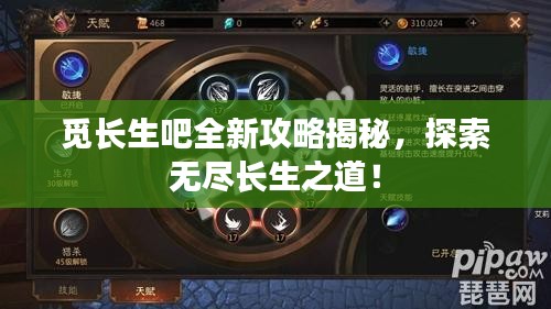 覓長生吧全新攻略揭秘，探索無盡長生之道！