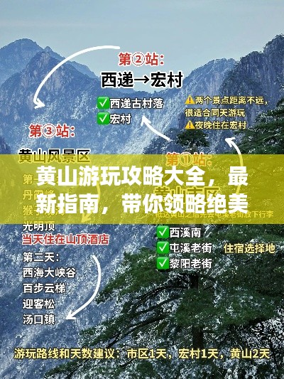 黃山游玩攻略大全，最新指南，帶你領(lǐng)略絕美風(fēng)光！