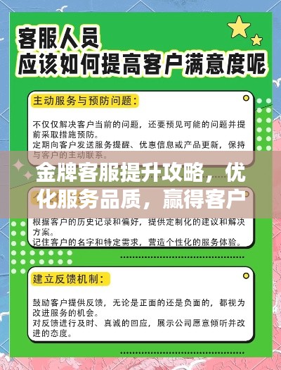 金牌客服提升攻略，優(yōu)化服務品質，贏得客戶滿意信賴
