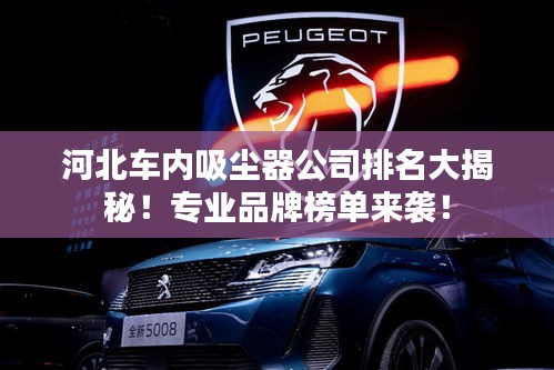 河北車內(nèi)吸塵器公司排名大揭秘！專業(yè)品牌榜單來襲！