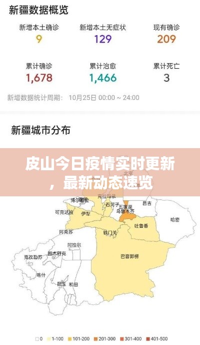 皮山今日疫情實時更新，最新動態(tài)速覽