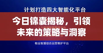 今日錦囊揭秘，引領(lǐng)未來(lái)的策略與洞察最新消息