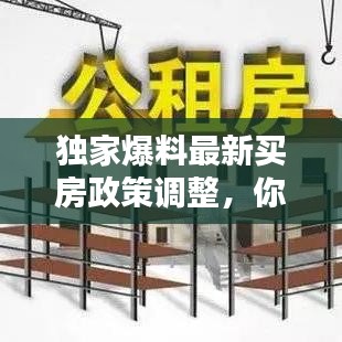 獨(dú)家爆料最新買房政策調(diào)整，你需要知道的最新消息！