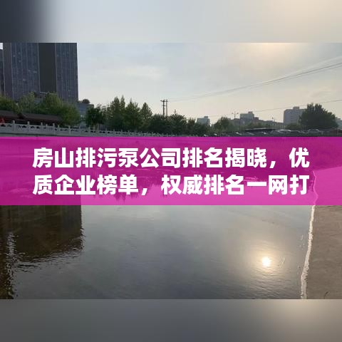 房山排污泵公司排名揭曉，優(yōu)質(zhì)企業(yè)榜單，權(quán)威排名一網(wǎng)打盡！