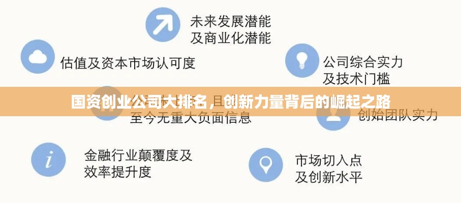 國(guó)資創(chuàng)業(yè)公司大排名，創(chuàng)新力量背后的崛起之路