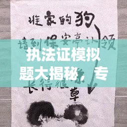 執(zhí)法證模擬題大揭秘，專業(yè)試題一網(wǎng)打盡，輕松備考！