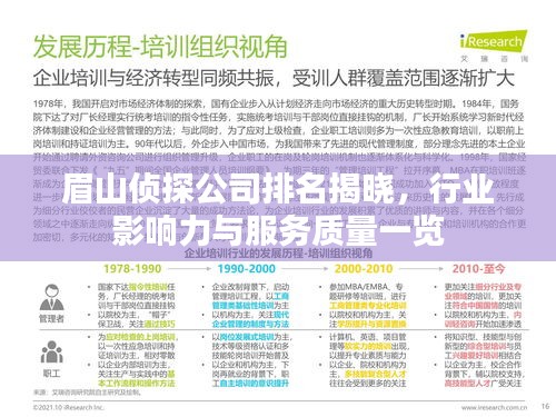 眉山偵探公司排名揭曉，行業(yè)影響力與服務質量一覽