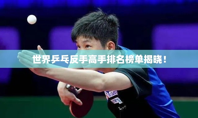 世界乒乓反手高手排名榜單揭曉！