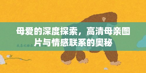 母愛的深度探索，高清母親圖片與情感聯(lián)系的奧秘