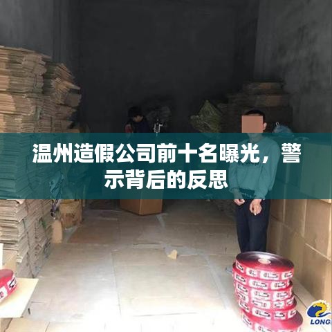 溫州造假公司前十名曝光，警示背后的反思