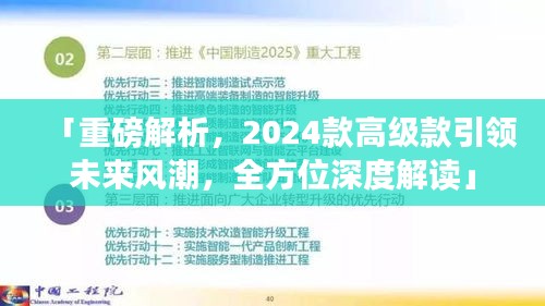 「重磅解析，2024款高級款引領(lǐng)未來風(fēng)潮，全方位深度解讀」