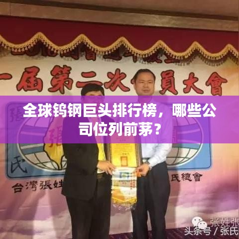 全球鎢鋼巨頭排行榜，哪些公司位列前茅？
