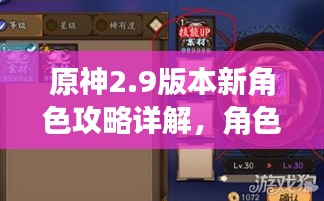 原神2.9版本新角色攻略詳解，角色評價與玩法指南