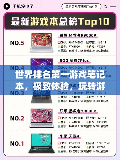 世界排名第一游戲筆記本，極致體驗(yàn)，玩轉(zhuǎn)游戲